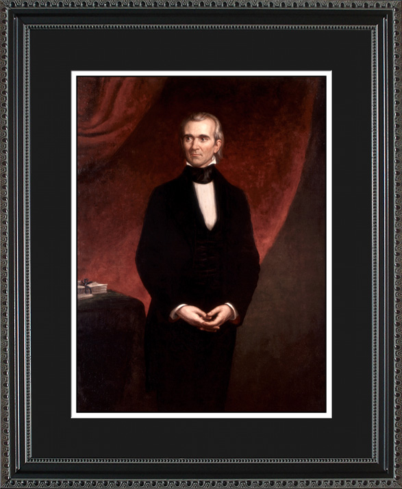 James K. Polk Portrait Historic Office Art